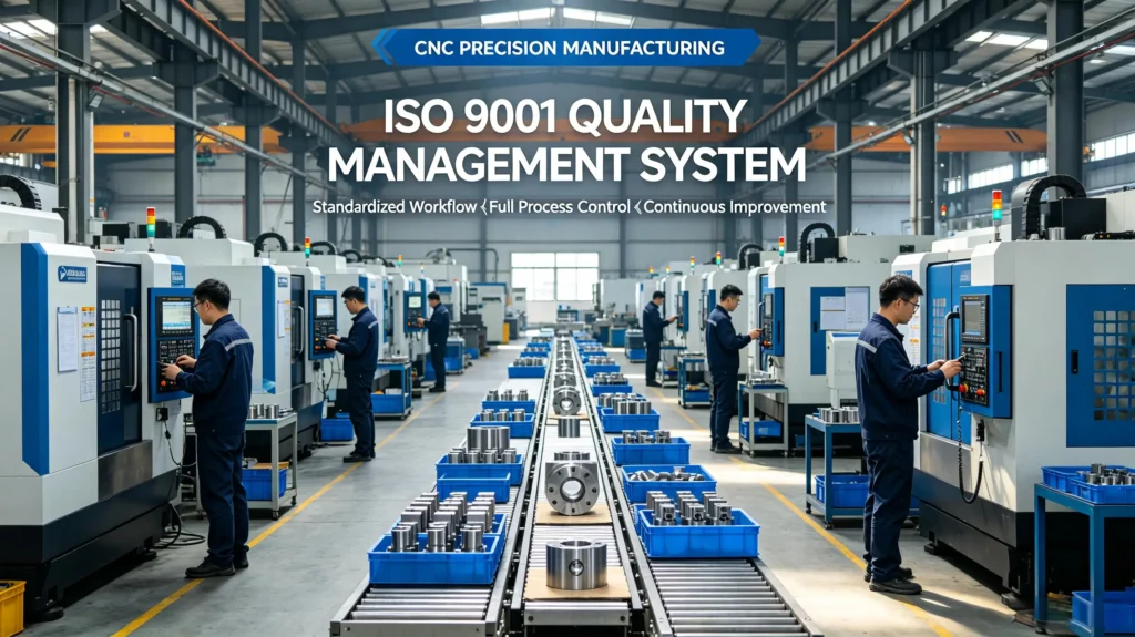 ISO 9001 cnc machining shops